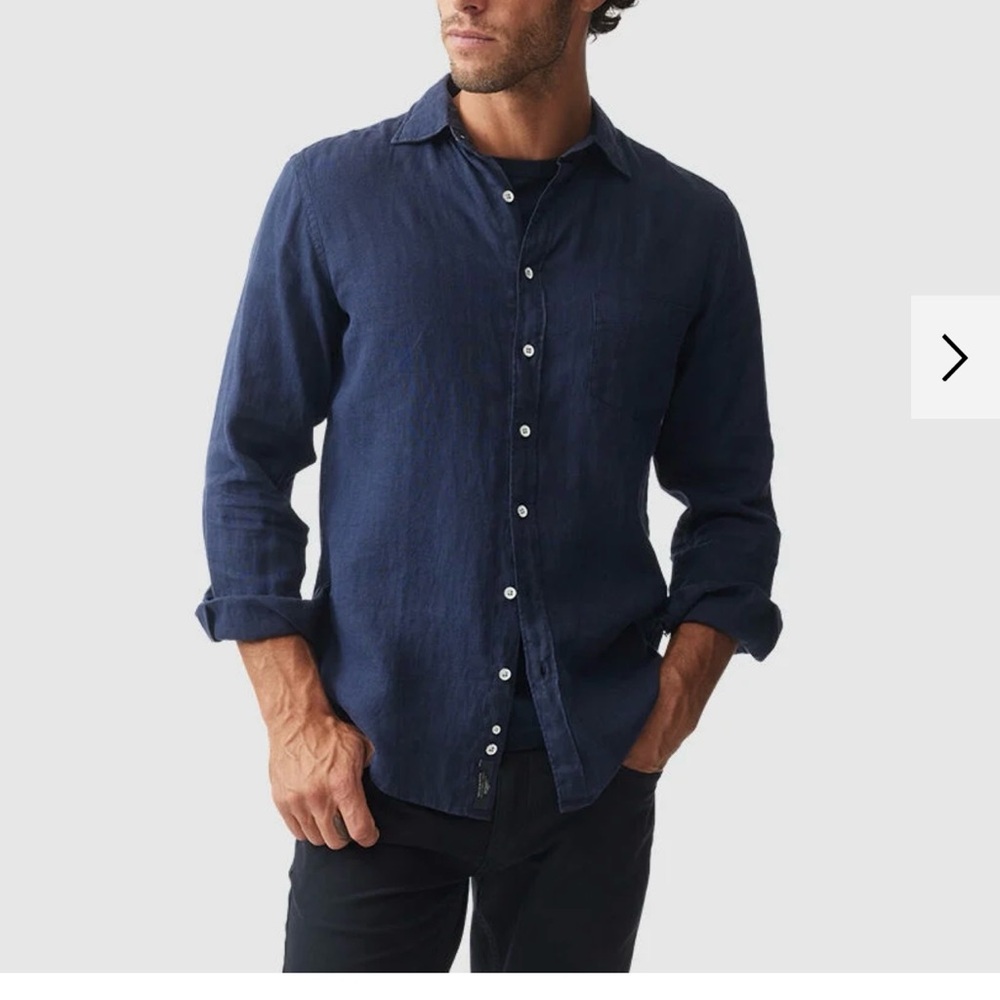 Rodd & Gunn Deep Blue Casual Button Down Shirt